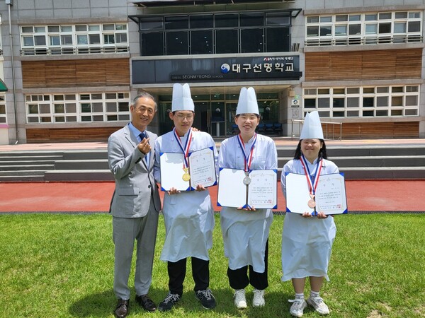 대구선명학교, 2023 대구 장애인기능경기대회 석권