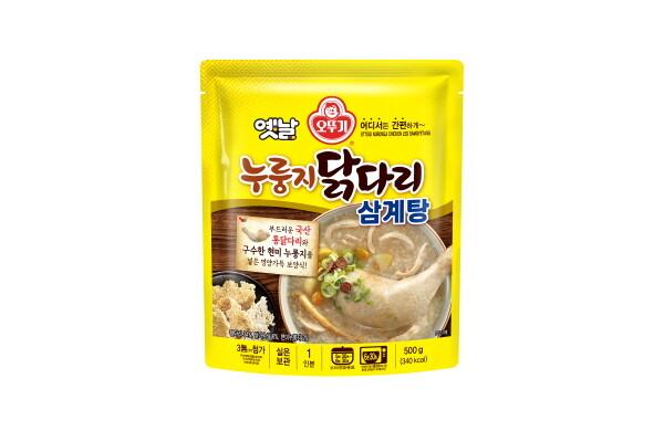 오뚜기, 구수한 누룽지와 통닭다리 넣은 옛날 누룽지닭다리삼계탕 출시