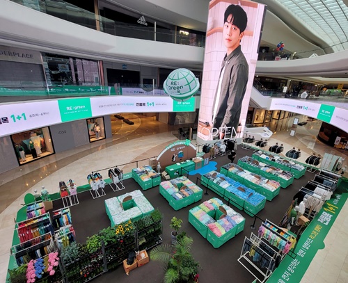 탑텐, 고양시 화훼농가와 스타필드 고양과 함께 RE:GREEN 팝업매장 OPEN