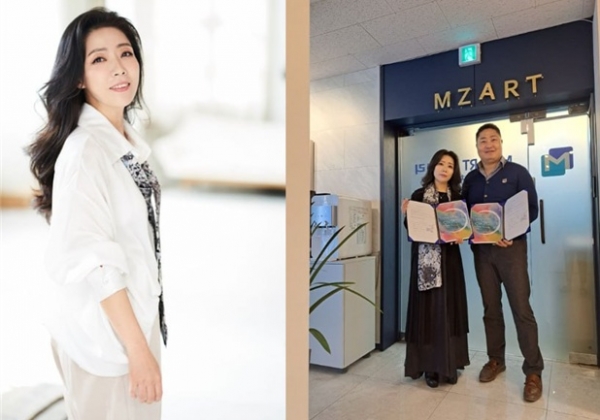 한드레시아 이사야 디자이너, 아트테크 기업 엠제트아트와 업무협약