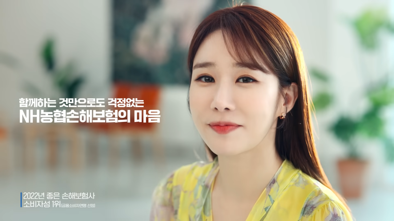 아림이로 스킵하지 못하게 만든 NH농협손보 새광고