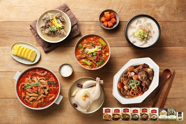 국탕류에서 파우치형 비빔밥까지…진한식품 KADEX 2024 참가