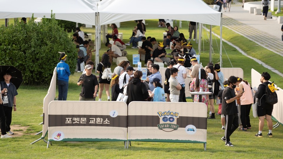 [포토] 나이언틱 포켓몬 고 사파리 존 : 인천 둘째 날 현장
