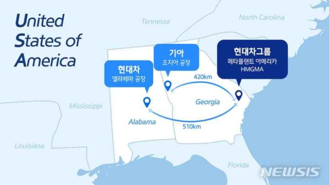 현대차-SK온, 미 조지아주에 전기차 배터리 공장