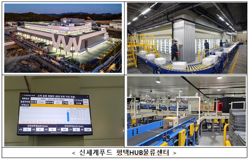 신세계푸드 평택HUB센터 등 4곳 스마트물류센터 인증 획득
