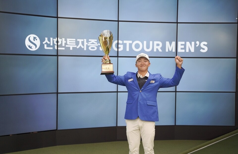 김홍택, 스크린 킹 등극...신한투자증권 G투어 7차 우승...통산 14승