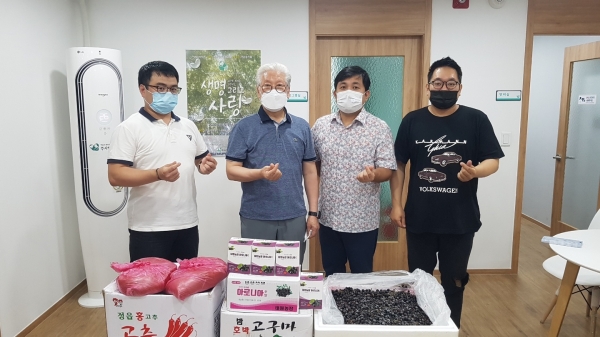 꿈을파는슈퍼마켓-태원팜스, 베이비박스에 햇 농산물 기증 