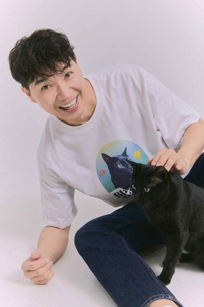 이랜드 스파오, 박수홍 반려묘 다홍이와 협업 상품 출시