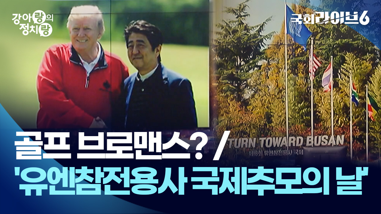골프 브로맨스?, UN 참전용사 국제추모의 날 [정치랑]
