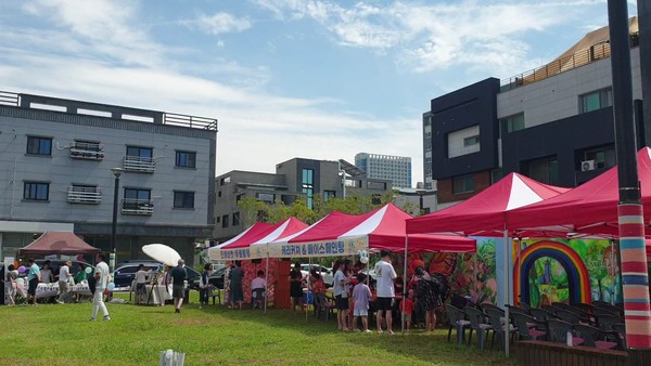 영종 은골 카페거리에서 열린 오픈 하우스 문화행사