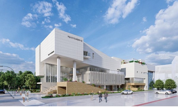 영종국제도시 하늘1중 학교복합화시설 착공