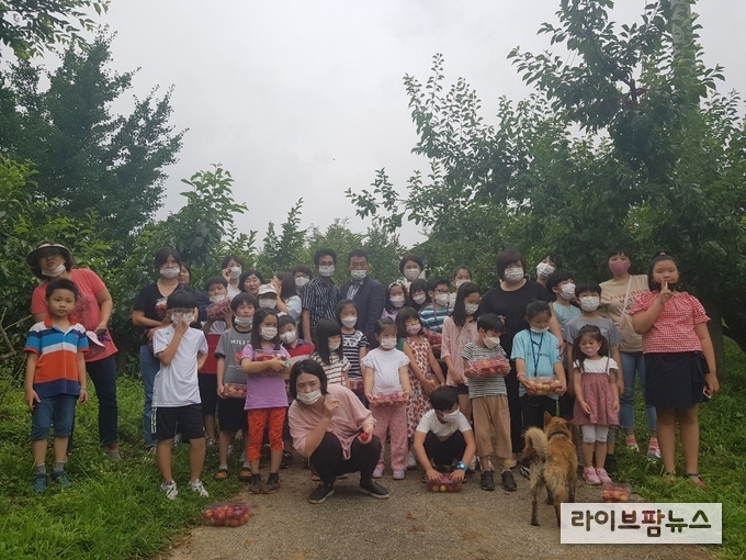 진주농관원, 가뫼골체험마을어세 스타팜 체험행사