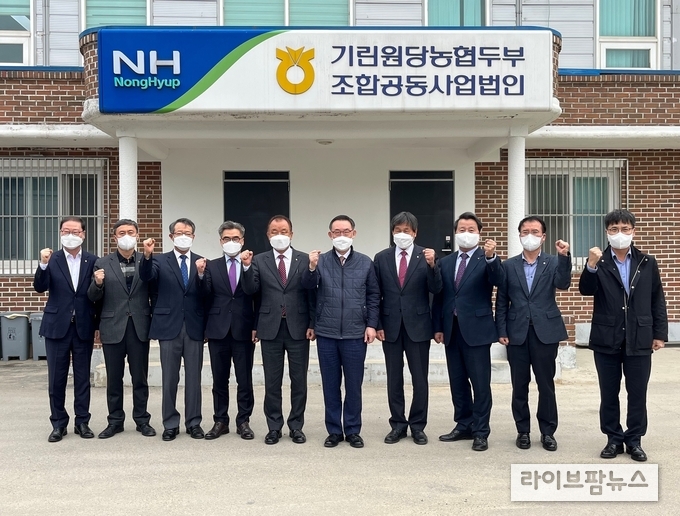 취임 첫 행보로 도농상생 식품가공사업 현장 찾아