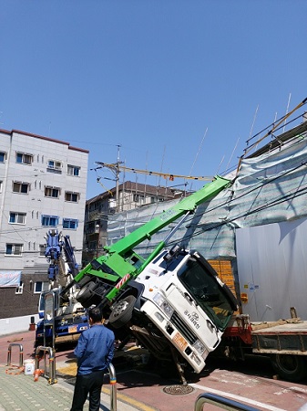 [단독] 부천 신곡본동 공사현장 사고로 정전 발생