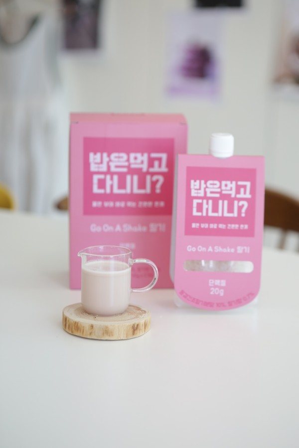 바쁜 현대인을 위해…GON 밥은 먹고 다니니, Go on a shake 딸기맛 신규 론칭