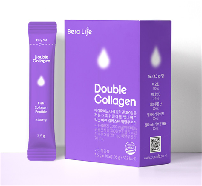 베라라이프, 300달톤 저분자 피쉬콜라겐 더블콜라겐 출시 