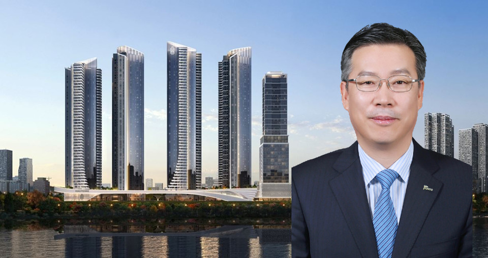 전중선 포스코이앤씨 대표, 여의도 한양아파트 수주가 곧 오티에르의 성공