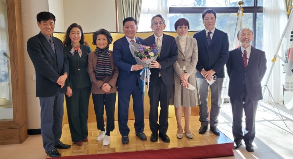안양로 부용회 후원회장에 일본외무대신 표창장
