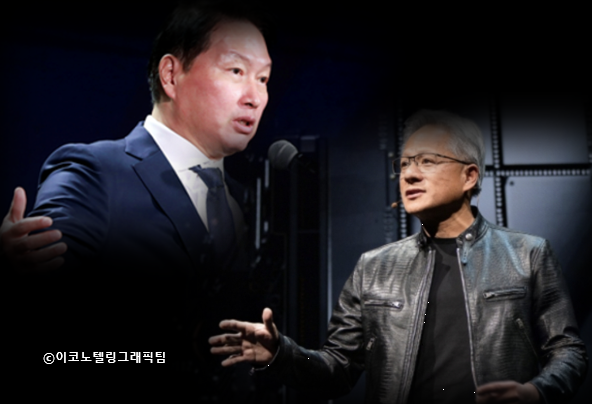 최태원·젠슨 황, 美서 치맥 회동