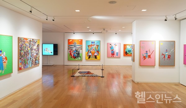 한독의약박물관, 태권브이 작가 성태진과 생명갤러리 기획전 My Hero 개최