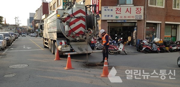 안성시, 태풍·집중호우 피해 일죽·죽산면 하수관로 준설 마무리