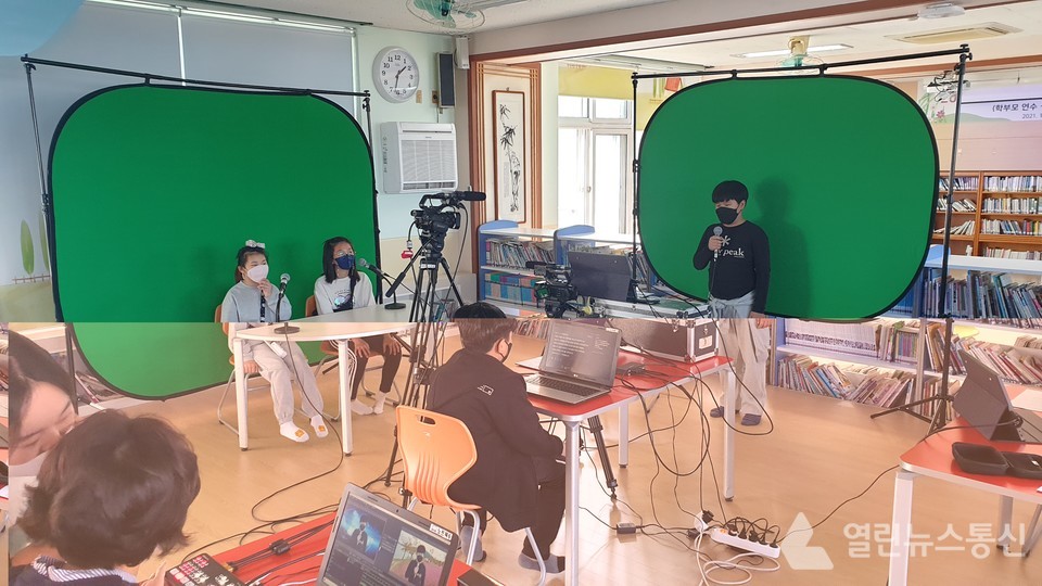 모량초등학교 원데이 미디어 체험학습 실시