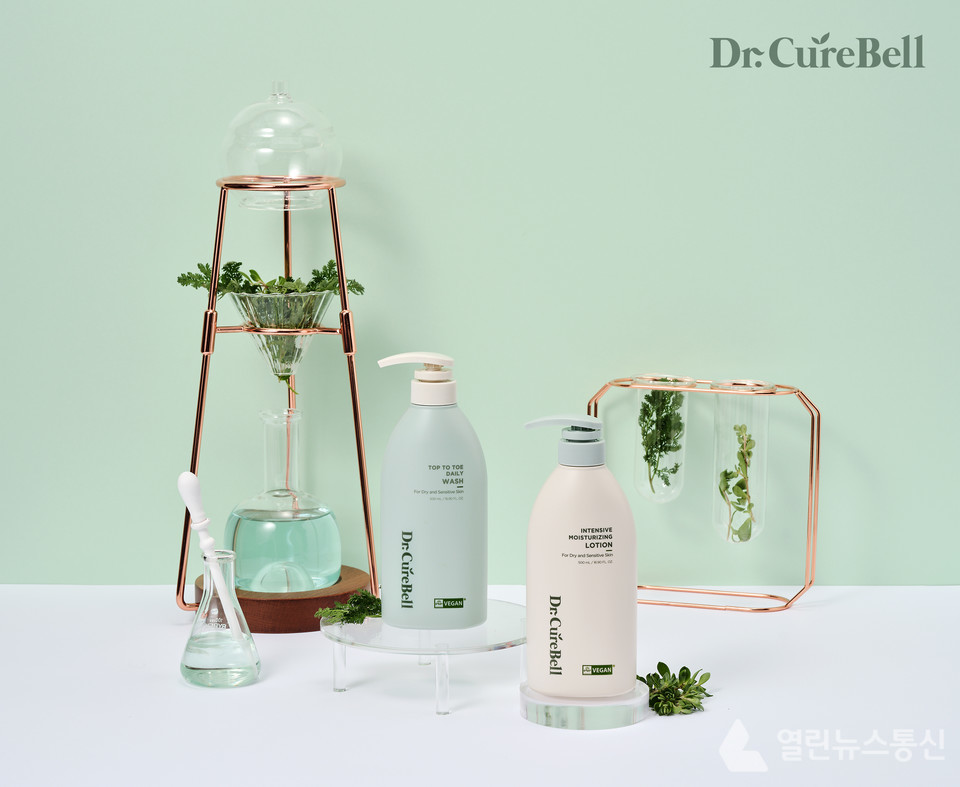 종근당, 천연 보습 닥터큐어벨 바디로션 출시