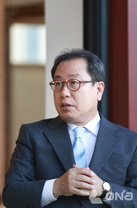 조광한 남양주시장, 먹골배 재배 농가 방문..농가 애로사항 청취