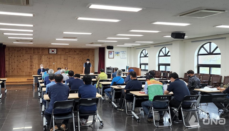 평택시 포승읍, 여름철 자연재난 대비 간담회 열어