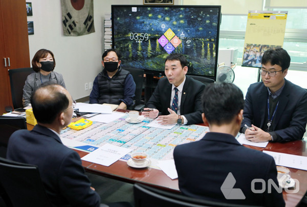 김용민, 이성해 대광위원장 만나 남양주시 수석대교 등 주요현안 논의