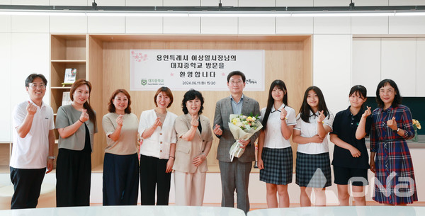 이상일 용인시장, 앞으로 과학고·예술고 설립도 적극 추진 약속