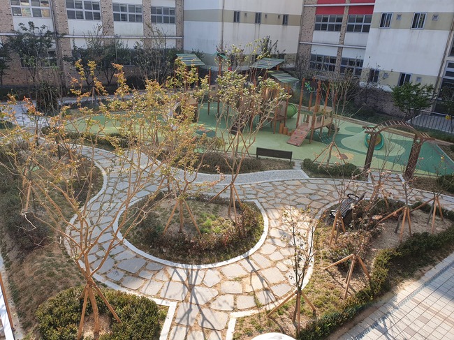 인천명선초등학교,  인천 최대규모 교내 어린이 활동 공간 조성