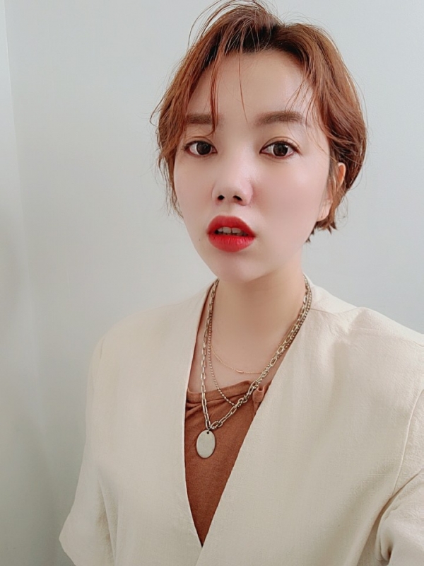 수원아주대미용실 와이하우스헤어룸 혜주부원장, 볼륨감 있는 와이펌 제안