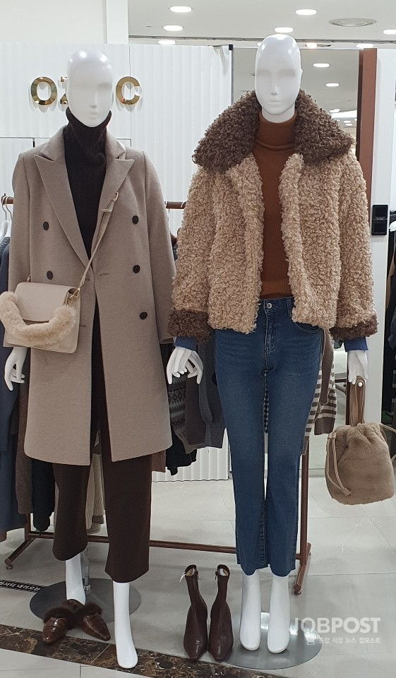 여성복 브랜드 오조크 모다아울렛 천안 안산점 주목
