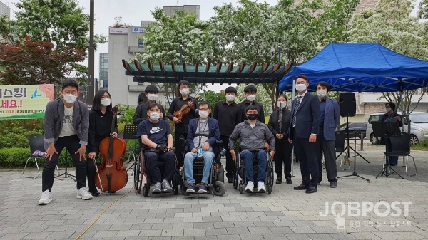 (주)에스오디피컴퍼니 전북지사 버스킹 공연 후원