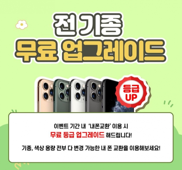중고폰 및 아이폰수리 업체 노란마켓, 등급 업그레이드 이벤트 진행
