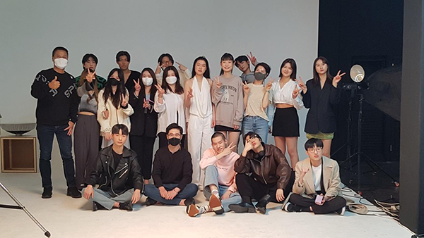 미용학원 대전SBS아카데미, 미용전문학원 2022년도 대덕대모델과 프로필촬영 참여