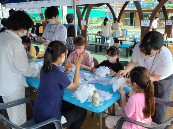 비산7동 우리마을교육나눔 과학·창의체험마당 개최