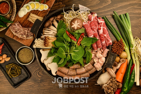 정성순대, 프랜차이즈 가맹 모집 본격화 순대 전골에 소고기 사용
