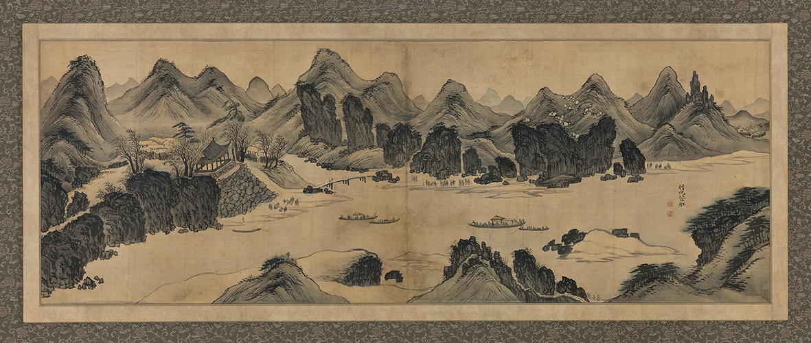 겸재 정선 노년 명작, 연강임술첩 공개된다…겸재·추사·윤형근展