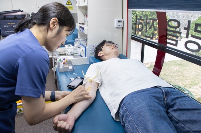 한국가스공사, 대구 본사서 ‘노사 합동 생명 나눔 헌혈 행사’ 실시