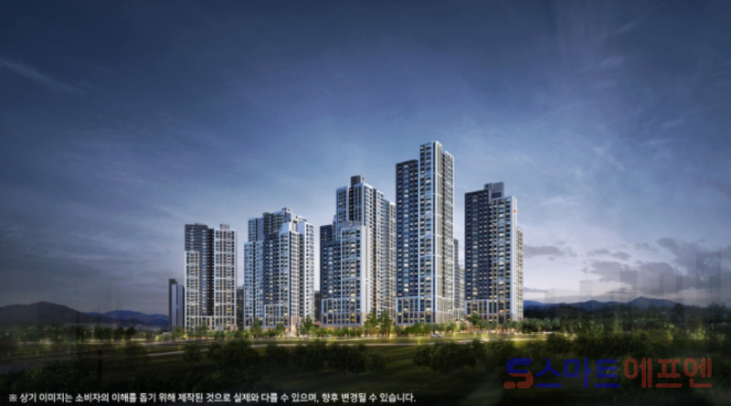 DL이앤씨 e편한세상 명덕역 퍼스트마크 계약 완료