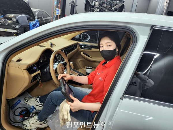 [인터뷰] SH모터스 김도희 女 정비사 꿈꾸는 후배들 버팀목 되고파