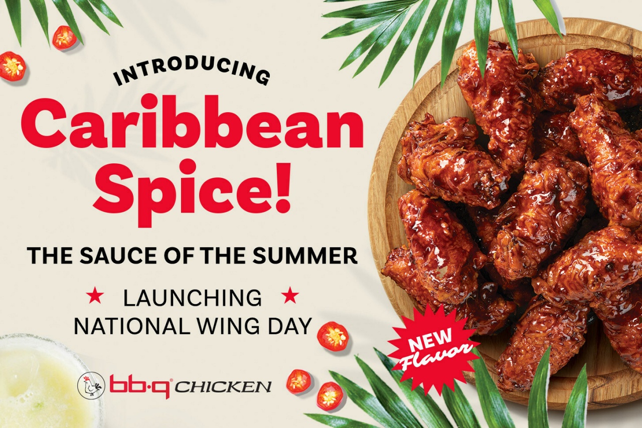 BBQ Chicken Unveils New Caribbean Spice Flavor in US for National Wing Day