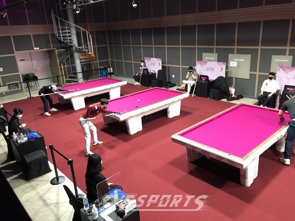 [현장포토] 크라운해태 PBA 챔피언십 128강 경기 중 현장사진