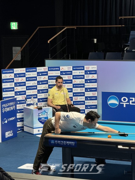 [FT포토] 프로당구 우리금융캐피탈 PBA챔피언십 4강 강동궁 (1)