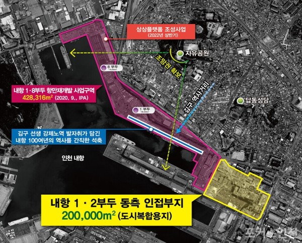 [6·1지방선거] 홍인성 중구청장 후보 인천시와 SPC 설립해 고밀도 공공개발 공약