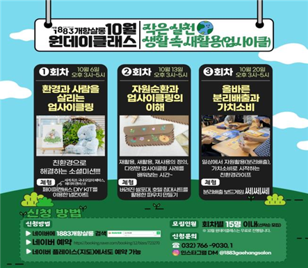 인천시 1883개항살롱, 개항장 상인과 소통・교류의 장 마련