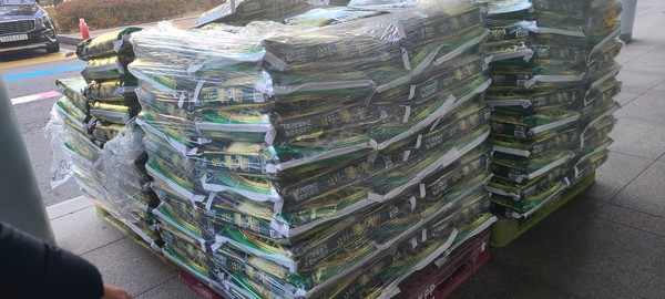 도봉구, 기아쌍문대리점 성품 백미 4,500kg 지역 취약가구에 전달