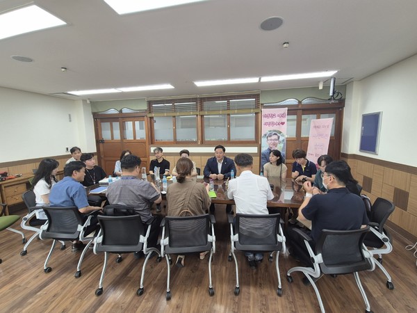 경기도의회 고준호 의원, 안전한 학교 환경 조성 자운학교 방문